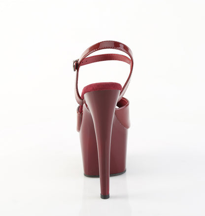 【PLEASER】ADORE-709 シューズ Burgundy Pat/Burgundy【取寄】