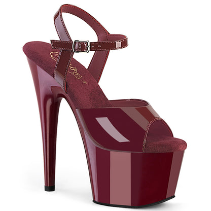 【PLEASER】ADORE-709 シューズ Burgundy Pat/Burgundy【取寄】