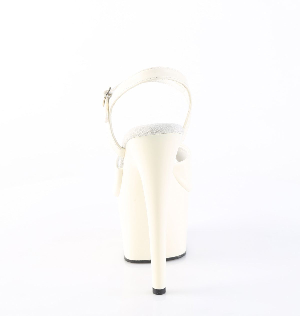 【PLEASER】ADORE-709 シューズ Off-Wht Faux Leather/Off-Wht Matte【取寄】