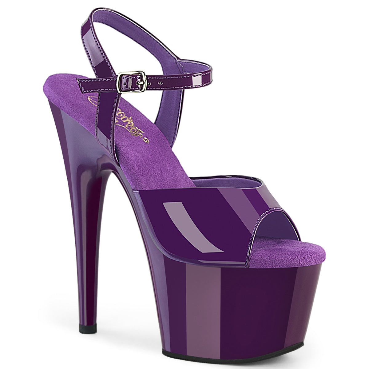 【PLEASER】ADORE-709 シューズ Purple Pat/Purple【取寄】