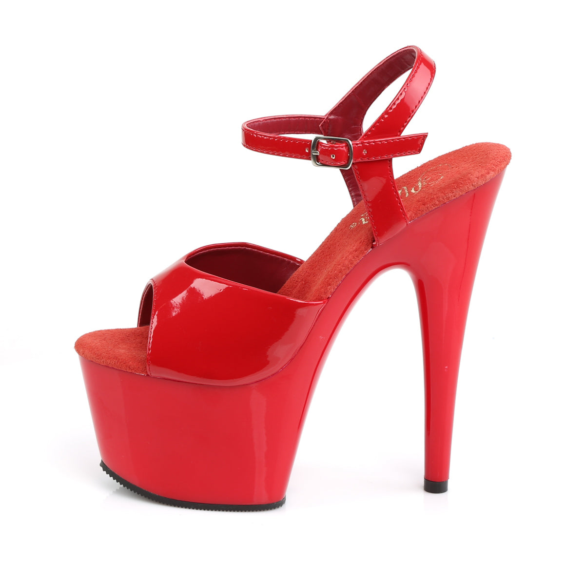 【PLEASER】ADORE-709 シューズ Red/Red【取寄】