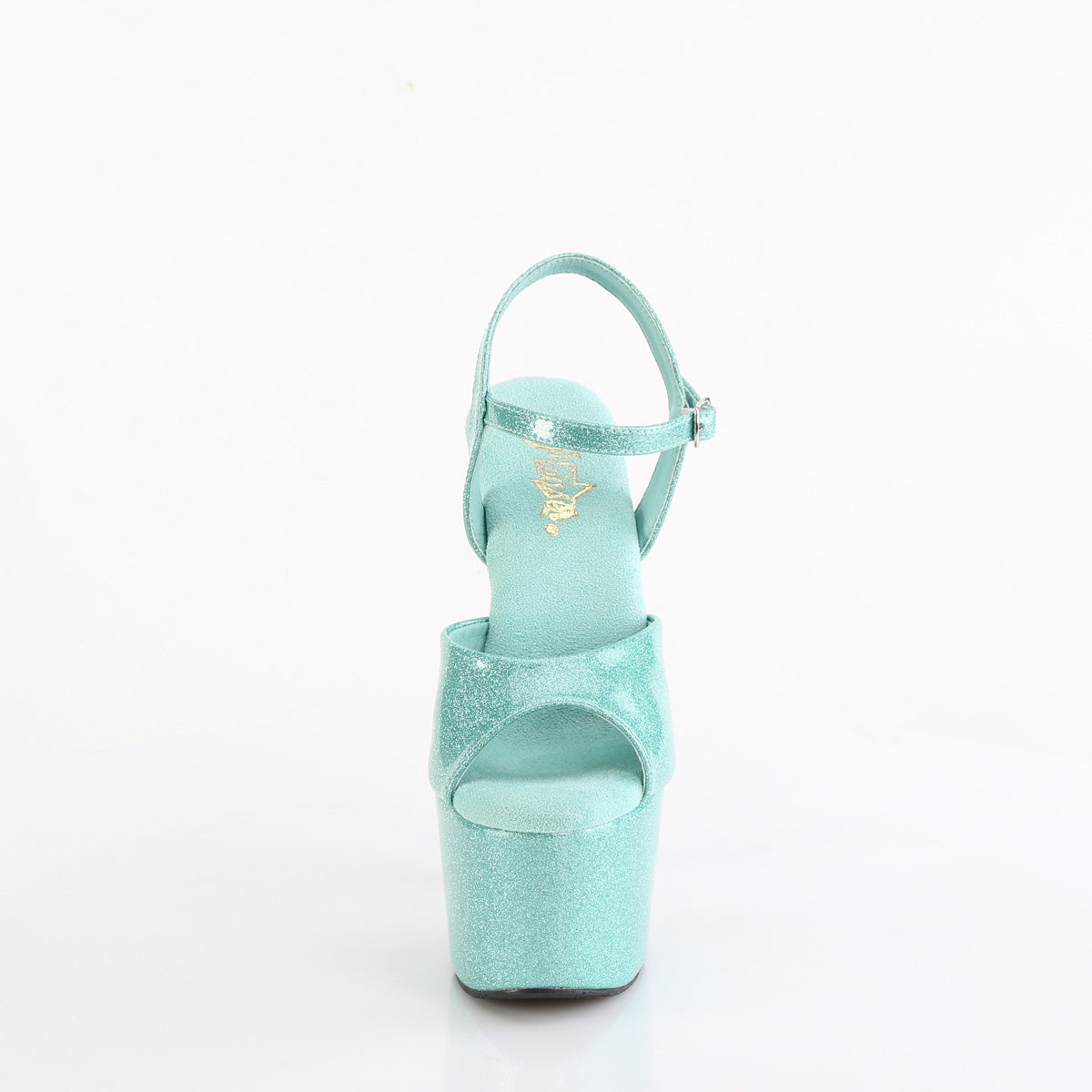 【PLEASER】ADORE-709GP シューズ Aqua Glitter Pat/M【取寄】