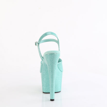 【PLEASER】ADORE-709GP シューズ Aqua Glitter Pat/M【取寄】