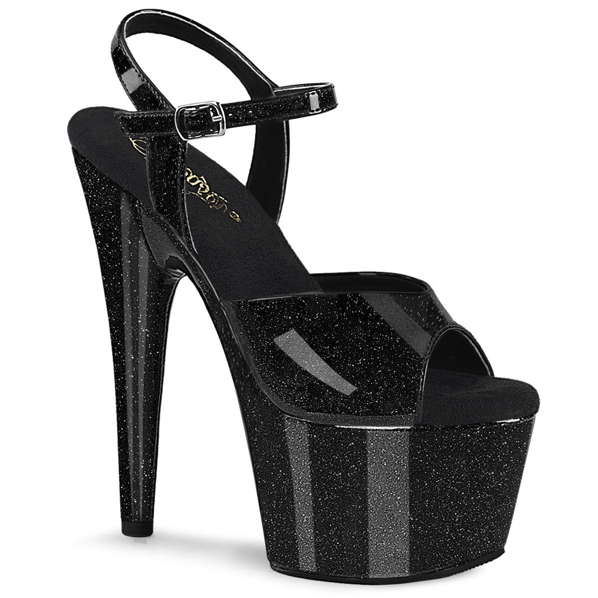 【PLEASER】ADORE-709GP シューズ Blk Glitter Pat/M【取寄】