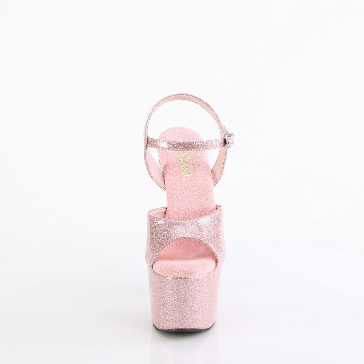 【PLEASER】ADORE-709GP シューズ B. Pink Glitter Pat/M【取寄】