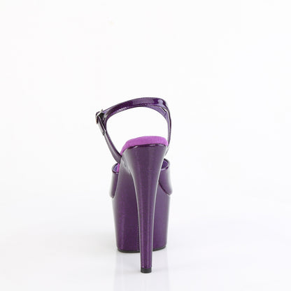 【PLEASER】ADORE-709GP シューズ Purple Glitter Pat/M【取寄】