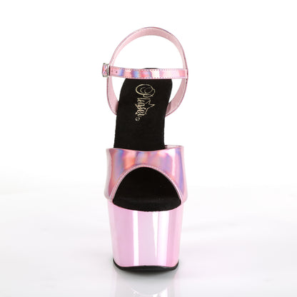 【PLEASER】ADORE-709HGCH シューズ B. Pink Hologram/B. Pink Chrome【取寄】
