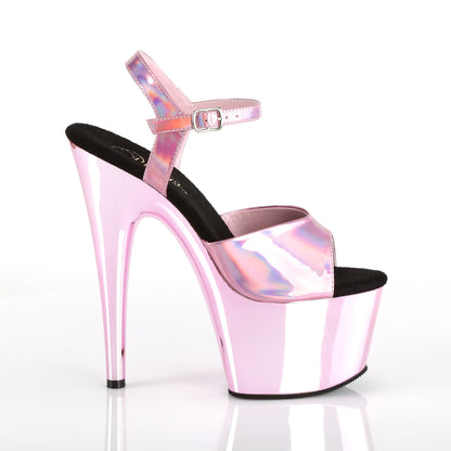 【PLEASER】ADORE-709HGCH シューズ B. Pink Hologram/B. Pink Chrome【取寄】