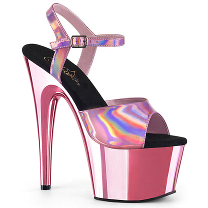 【PLEASER】ADORE-709HGCH シューズ B. Pink Hologram/B. Pink Chrome【取寄】