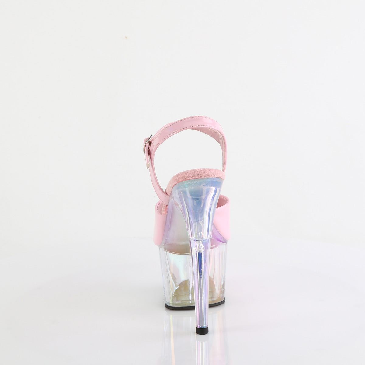 【PLEASER】ADORE-709HT シューズ B. Pink Holo/Holo Tinted【取寄】