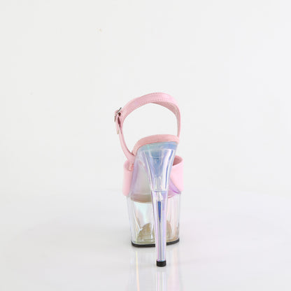 【PLEASER】ADORE-709HT シューズ B. Pink Holo/Holo Tinted【取寄】