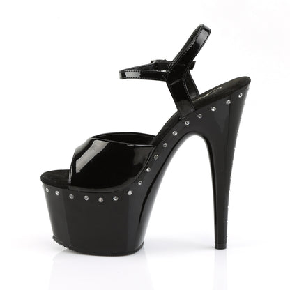 【PLEASER】ADORE-709LS シューズ Blk/Blk【取寄】