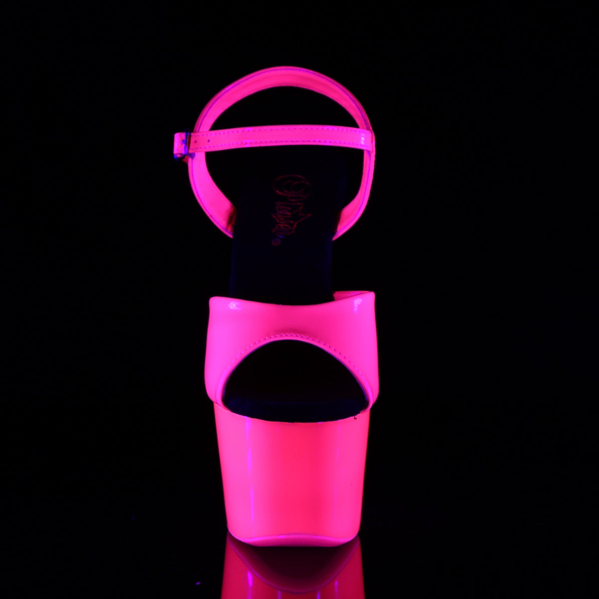 【PLEASER】ADORE-709UV シューズ Neon H. Pink Pat/Neon H. Pink【取寄】