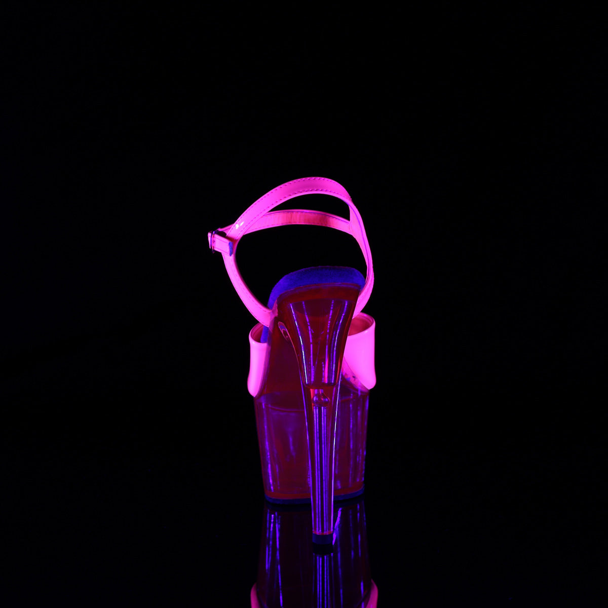【PLEASER】ADORE-709UVT シューズ Neon H. Pink Pat/H. Pink Tinted【取寄】