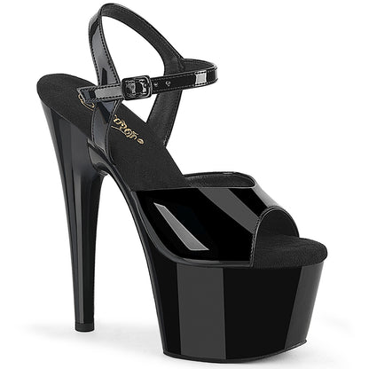 【PLEASER】ADORE-709WR シューズ Blk Pat/Blk【取寄】