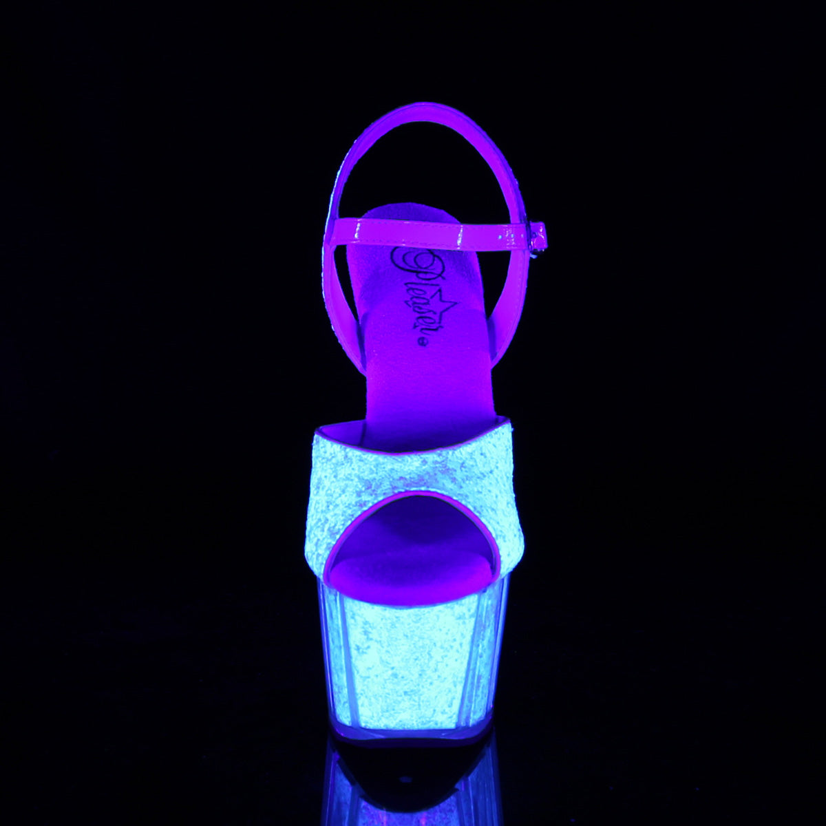 【PLEASER】ADORE-710UVG シューズ Neon Opal Glitter/Neon Opal Glitter【取寄】