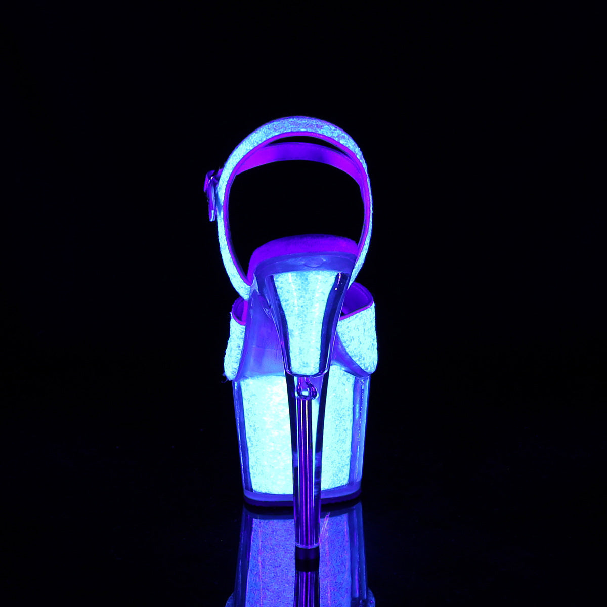 【PLEASER】ADORE-710UVG シューズ Neon Opal Glitter/Neon Opal Glitter【取寄】