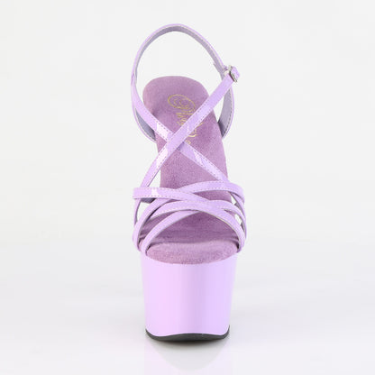 【PLEASER】ADORE-713 シューズ Lavender Pat/Lavender【取寄】