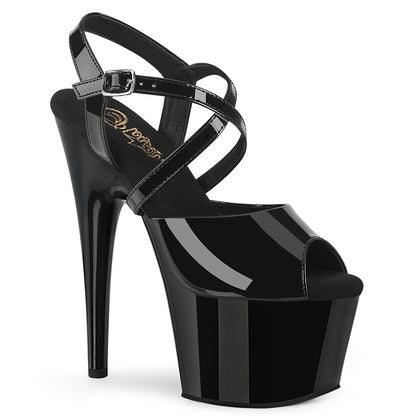 【PLEASER】ADORE-724 シューズ Blk Pat/Blk【取寄】