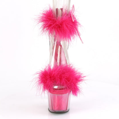 【PLEASER】ADORE-724F シューズ Clr-H. Pink Fur/H. Pink Fur【取寄】
