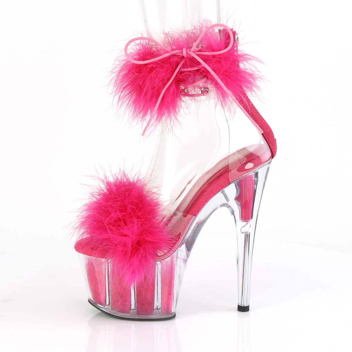 【PLEASER】ADORE-724F シューズ Clr-H. Pink Fur/H. Pink Fur【取寄】