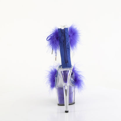 【PLEASER】ADORE-724F シューズ Clr-Royal Blue Fur/M【取寄】