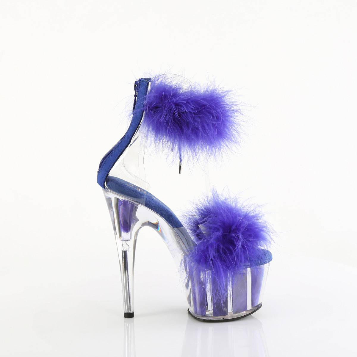 【PLEASER】ADORE-724F シューズ Clr-Royal Blue Fur/M【取寄】