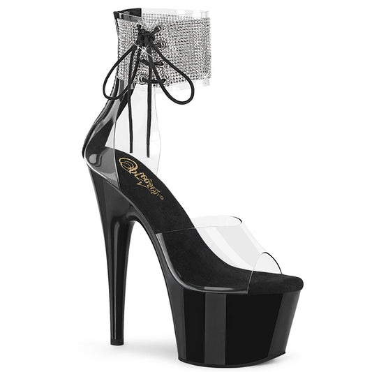【PLEASER】ADORE-724RS プラットフォームシューズ Clr/Blk【取寄】
