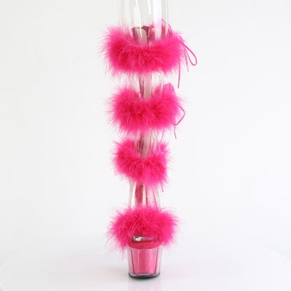 【PLEASER】ADORE-728F シューズ Clr-H. Pink Fur/M【取寄】