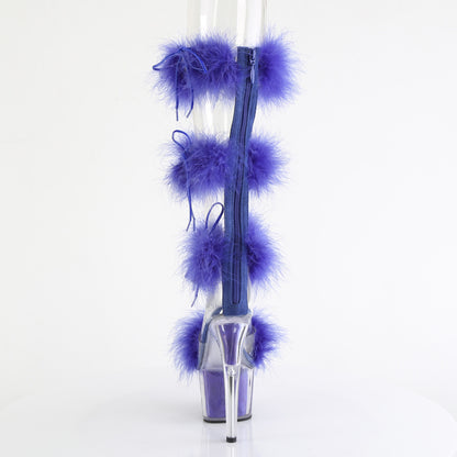 【PLEASER】ADORE-728F シューズ Clr-Royal Blue Fur/M【取寄】