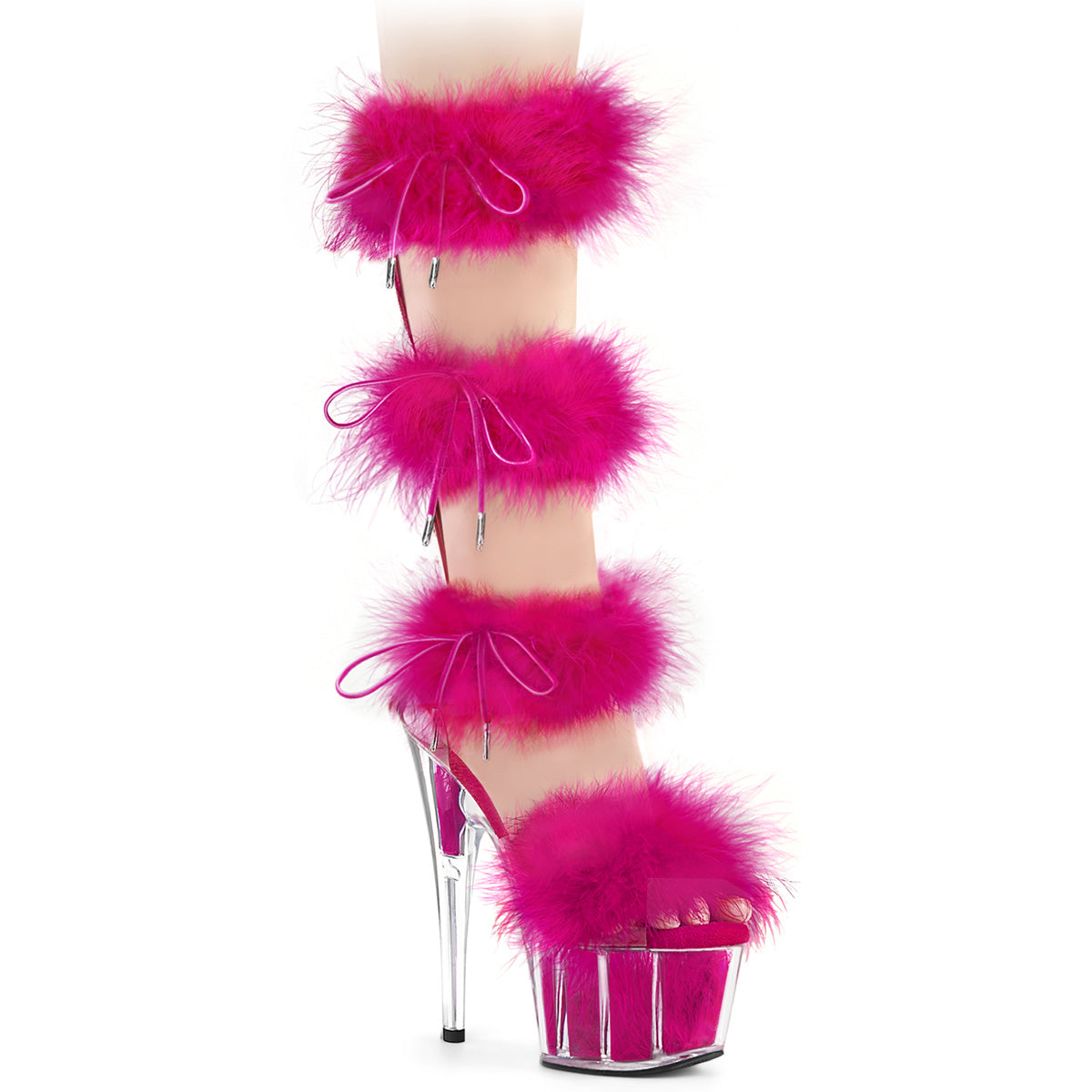 【PLEASER】ADORE-728F シューズ Clr-H. Pink Fur/M【取寄】