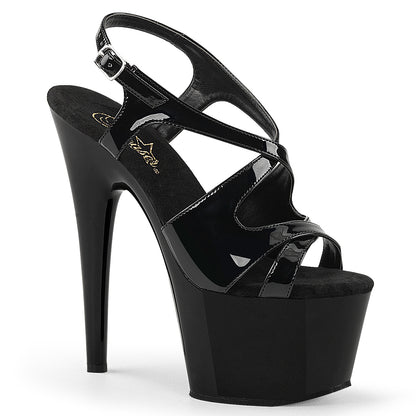 【PLEASER】ADORE-730 シューズ Blk Pat/Blk【取寄】