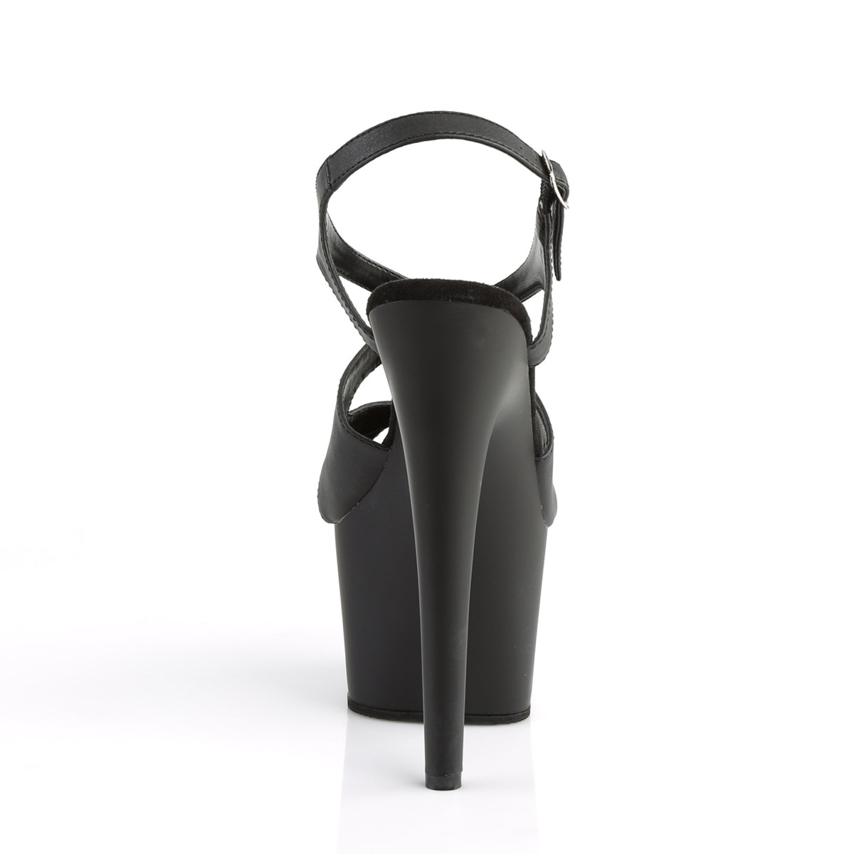 【PLEASER】ADORE-730 シューズ Blk Faux Leather/Blk Matte【取寄】