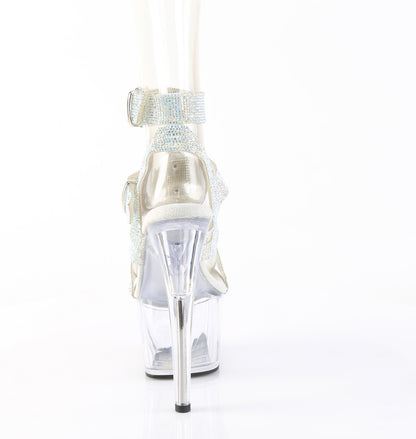 【PLEASER】ADORE-756RS プラットフォームシューズ Slv AB RS-TPU/Clr【取寄】