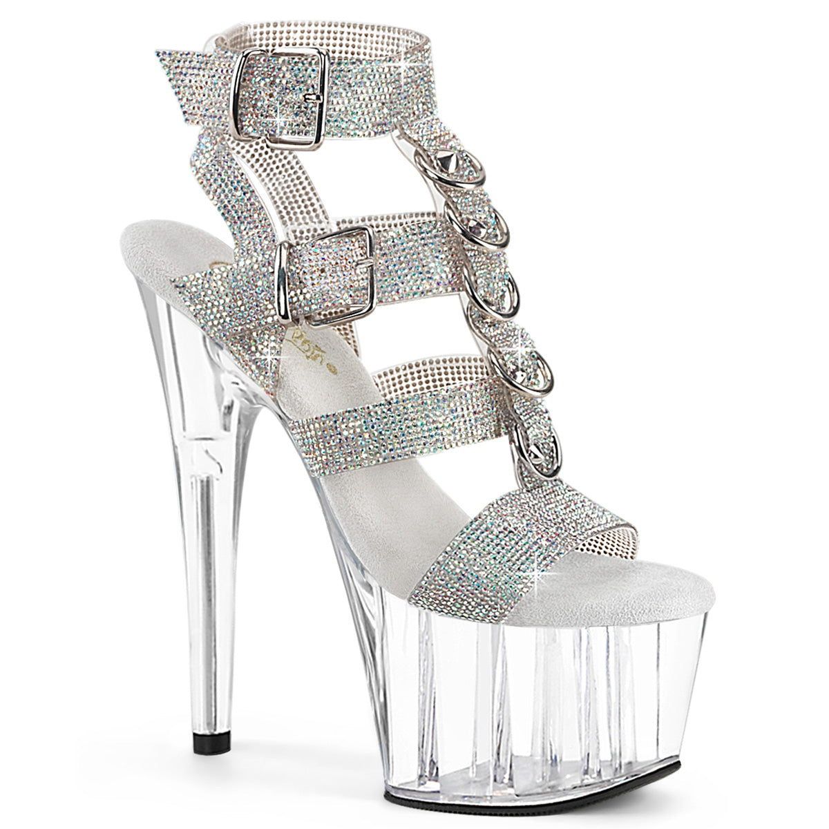 【PLEASER】ADORE-756RS シューズ Slv AB RS-TPU/Clr【取寄】