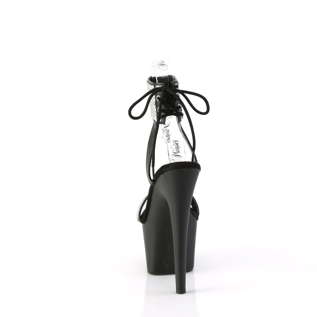 【PLEASER】ADORE-770 シューズ Blk Faux Leather-RS/Blk Matte【取寄】