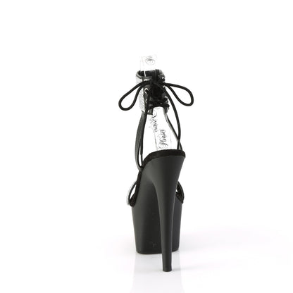 【PLEASER】ADORE-770 シューズ Blk Faux Leather-RS/Blk Matte【取寄】