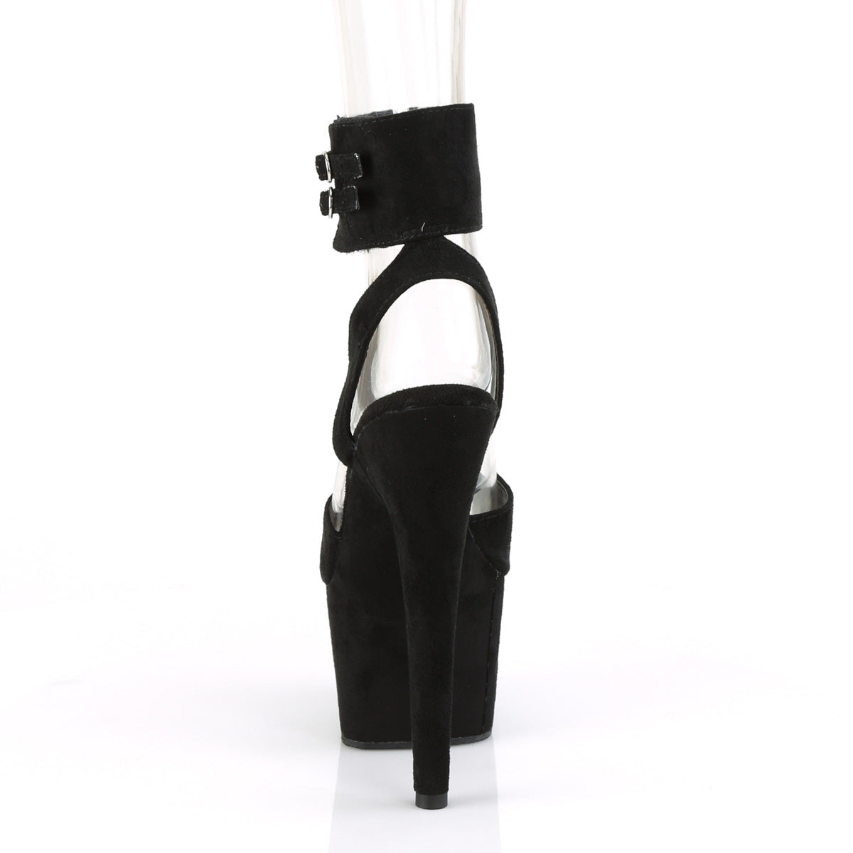 【PLEASER】ADORE-791FS シューズ Blk Faux Suede/Blk Faux Suede【取寄】