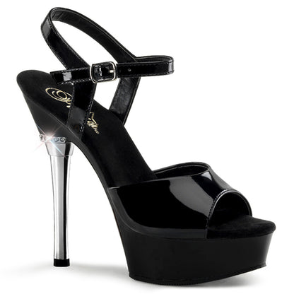 【PLEASER】ALLURE-609 プラットフォームシューズ Blk Pat/Blk【取寄】