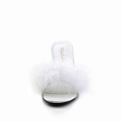 【FABULICIOUS】AMOUR-03 シューズ Wht Pu-Fur【取寄】