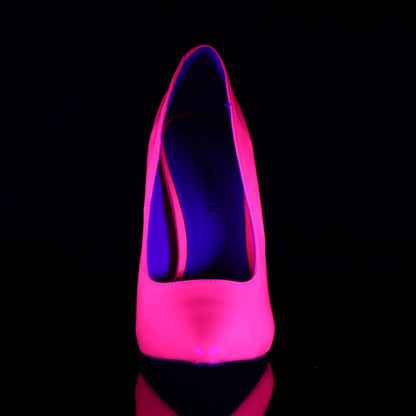 【PLEASER】AMUSE-20 シングルソールシューズ Neon Fuchsia Pat【取寄】