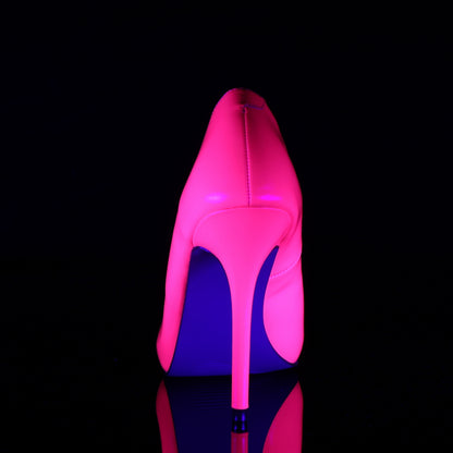 【PLEASER】AMUSE-20 シングルソールシューズ Neon Fuchsia Pat【取寄】