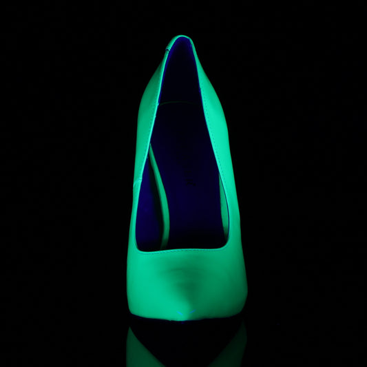 【PLEASER】AMUSE-20 シングルソールシューズ Neon Green Pat【取寄】