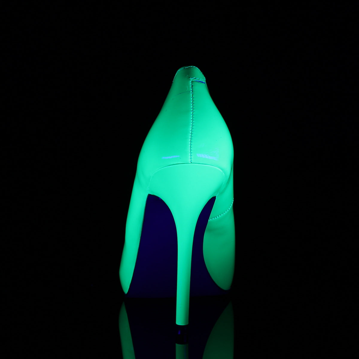 【PLEASER】AMUSE-20 シングルソールシューズ Neon Green Pat【取寄】