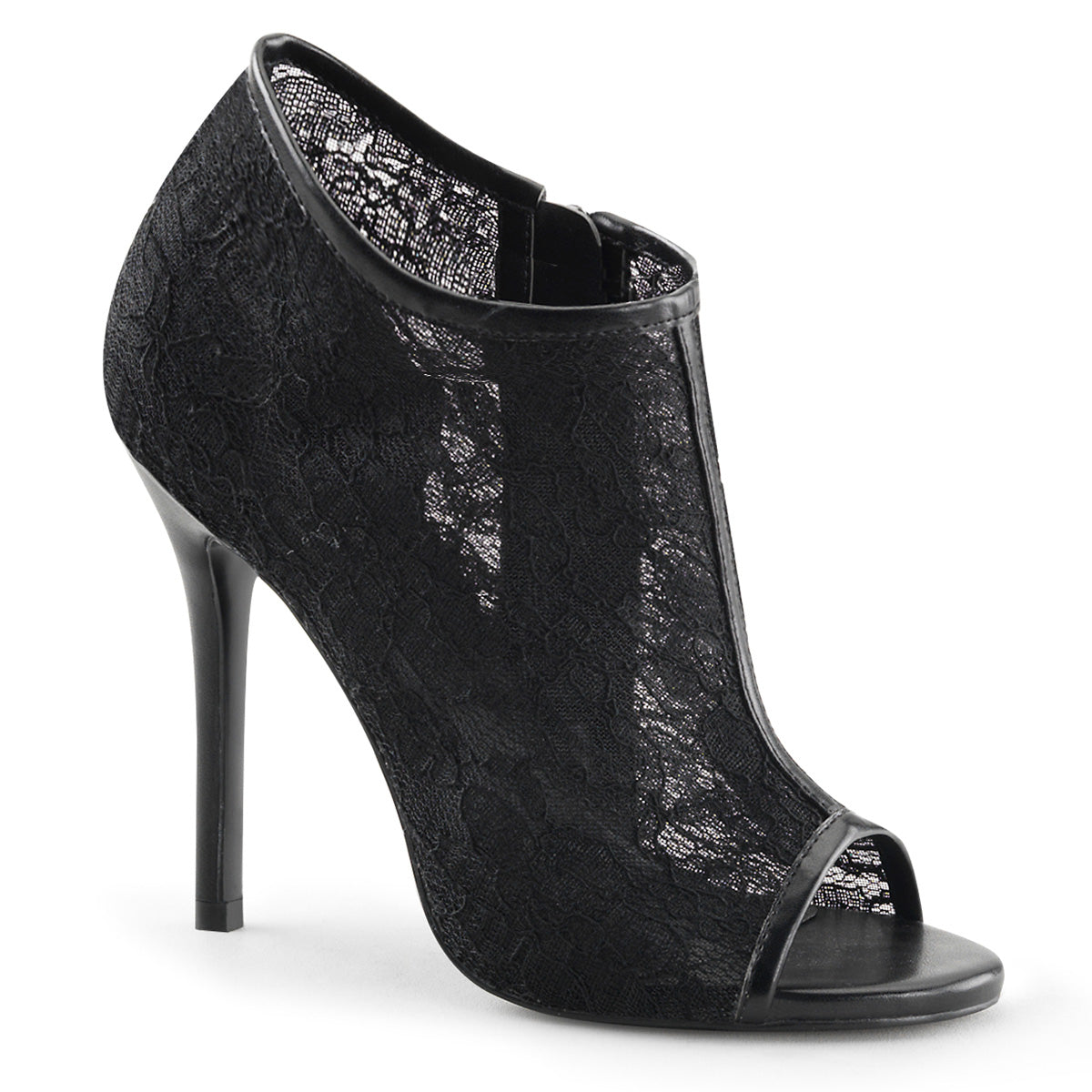 【FABULICIOUS】AMUSE-56 シューズ Blk Lace-Mesh【取寄】