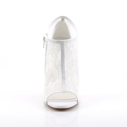 【FABULICIOUS】AMUSE-56 シューズ Ivory Lace-Mesh【取寄】
