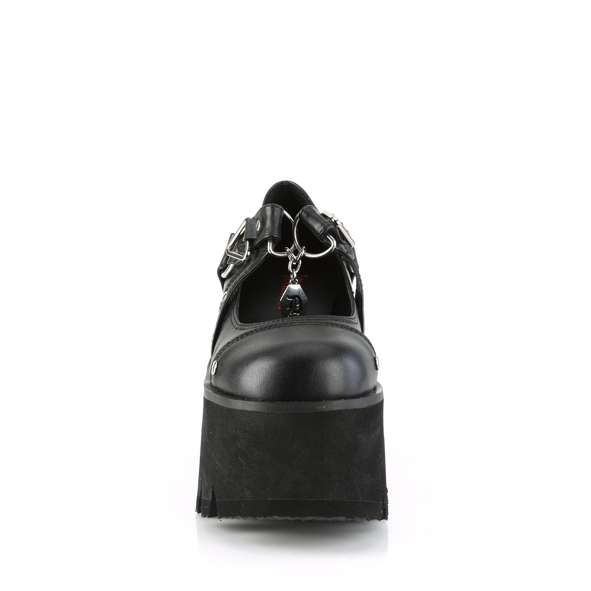 【DEMONIA】ASHES-33 ヒール Blk Vegan Leather【取寄】
