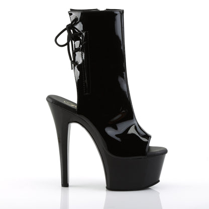 【PLEASER】ASPIRE-1018 プラットフォームシューズ Blk Pat/Blk【取寄】