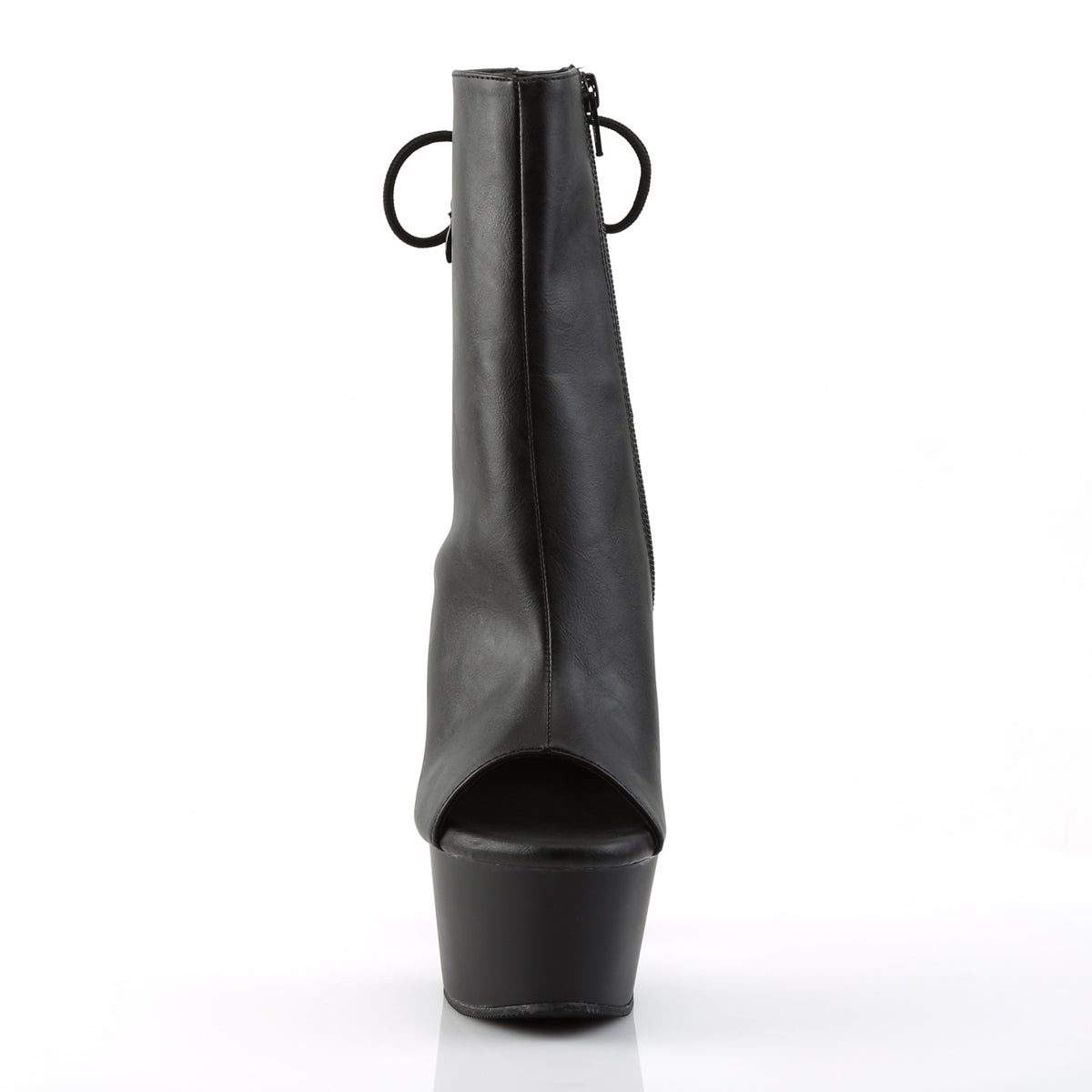 【PLEASER】ASPIRE-1018 シューズ Blk Faux Leather/Blk Matte【取寄】