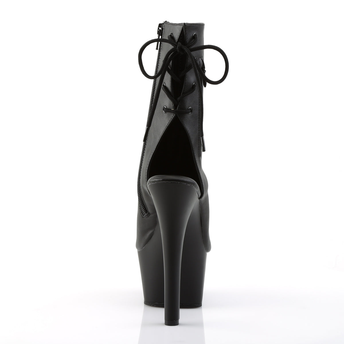 【PLEASER】ASPIRE-1018 シューズ Blk Faux Leather/Blk Matte【取寄】